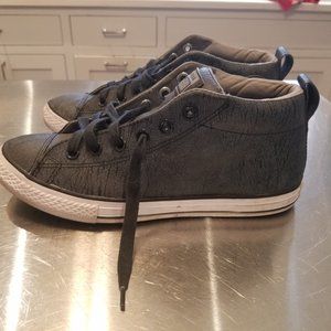 Leather Converse All-Stars Junior Sz 6